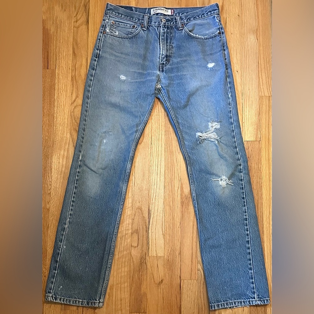 Levi’s Straight Fit 505 Denim Jeans | W32 L34